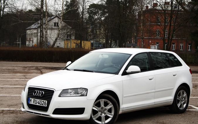 Audi A3 cena 31900 przebieg: 162700, rok produkcji 2010 z Jarocin małe 254